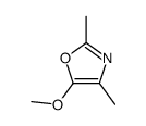 5-methoxy-2,4-dimethyl-1,3-oxazole结构式