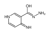3-Pyridinecarboxylicacid,4-amino-,hydrazide(9CI)结构式