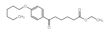 ETHYL 6-(4-HEXYLOXYPHENYL)-6-OXOHEXANOATE结构式