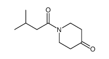 1-(3-甲基丁基)哌啶-4-酮结构式