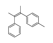 1-methyl-4-(3-phenylbut-2-en-2-yl)benzene结构式