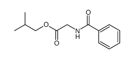 hippuric acid isobutyl ester Structure