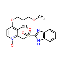 Rabeprazole Sulfone N-Oxide Structure