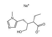 Pilocarpic Acid Sodium Salt structure