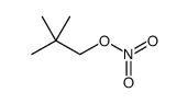 Nitric acid 2,2-dimethylpropyl ester Structure