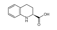 (S)-1,2,3,4-四氢喹啉-2-羧酸结构式