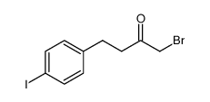 2-Butanone, 1-bromo-4-(4-iodophenyl)结构式