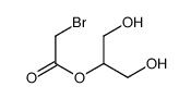2-hydroxy-1-(hydroxymethyl)ethyl bromoacetate Structure
