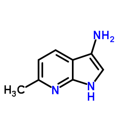 6-Methyl-1H-pyrrolo[2,3-b]pyridin-3-amine structure