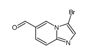 3-溴咪唑并[1,2-a]吡啶-6-甲醛结构式