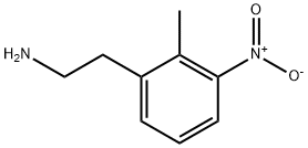 2-(2-Methyl-3-nitrophenyl)ethanaMine Structure