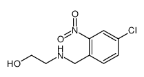 2-[(4-chloro-2-nitrophenyl)methylamino]ethanol结构式