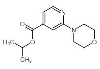 2-(4-吗啉基)-4-吡啶甲酸异丙酯结构式