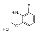 2-Fluoro-6-Methoxy-phenylamine hydrochloride Structure