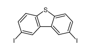 2,8-Diiododibenzothiophene Structure