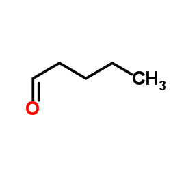 Valeraldehyde structure