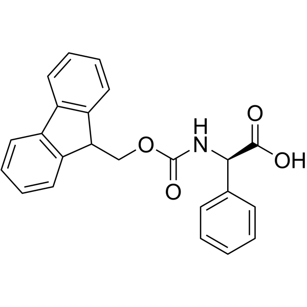 FMOC-D-Alpha-苯基甘氨酸结构式