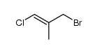 (Z,E)-1-chloro-2-methyl-3-bromopropene Structure