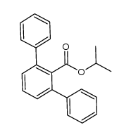 isopropyl [1,1':3',1''-terphenyl]-2'-carboxylate结构式