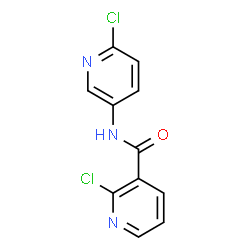 2-Chloro-N-(2'-chloro-5'-pyridinyl)pyridine-3-carboxamide Structure