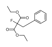 diethyl 2-benzyl-2-fluoropropanedioate Structure