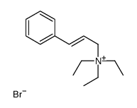 triethyl(3-phenylprop-2-enyl)azanium,bromide结构式