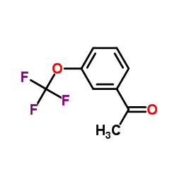 3'-(三氟甲氧基)苯乙酮结构式