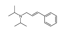 (E)-N,N-diisopropyl-3-phenylprop-2-en-1-amine结构式