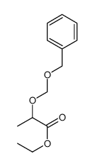 ethyl 2-(phenylmethoxymethoxy)propanoate结构式