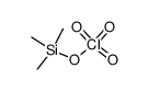 trimethylsilyl perchlorate Structure