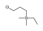 3-chloropropyl-ethyl-dimethylsilane Structure