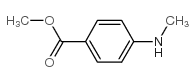 4-(甲氨基)苯甲酸甲酯结构式