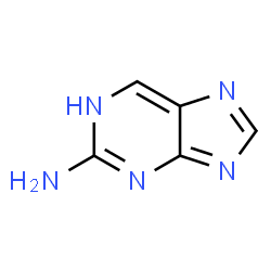 7H-Purin-2-amine (9CI) structure