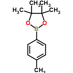 4,4,5,5-Tetramethyl-2-(p-tolyl)-1,3,2-dioxaborolane structure