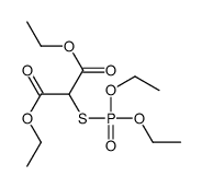 diethyl 2-diethoxyphosphorylsulfanylpropanedioate Structure