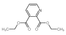 Diethyl pyridine-2,3-dicarboxylate Structure