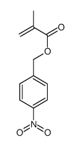 (4-nitrophenyl)methyl 2-methylprop-2-enoate Structure