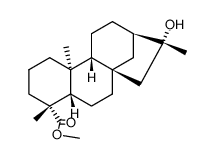16-hydroxykauran-19-oic acid methyl ester structure
