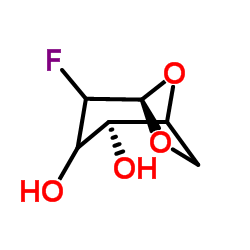 2-Fluoro-beta-D-levoglucosan结构式