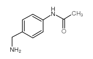 4-乙酰氨基苯甲胺结构式