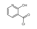 2-hydroxynicotinic acid chloride结构式