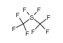 difluorobis(trifluoromethyl)sulfur(IV)结构式