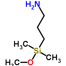 (3-氨基丙基)二甲基甲氧基硅烷结构式