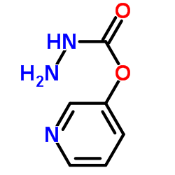 Hydrazine carboxylic Acid,3-Pyridinyl Ester Structure