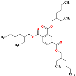 偏苯三酸三辛酯结构式