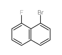 1-bromo-8-fluoronaphthalene Structure