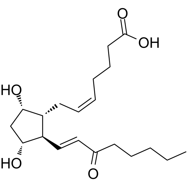 15-酮-前列腺素F2α结构式
