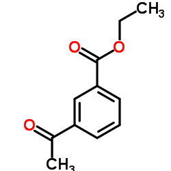 3-乙酰基苯甲酸乙酯结构式