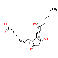 15(R)-Prostaglandin E2结构式