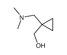 (1-((二甲氨基)甲基)环丙基)甲醇结构式